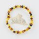 Baltic Amber teething bracelet tiny beads